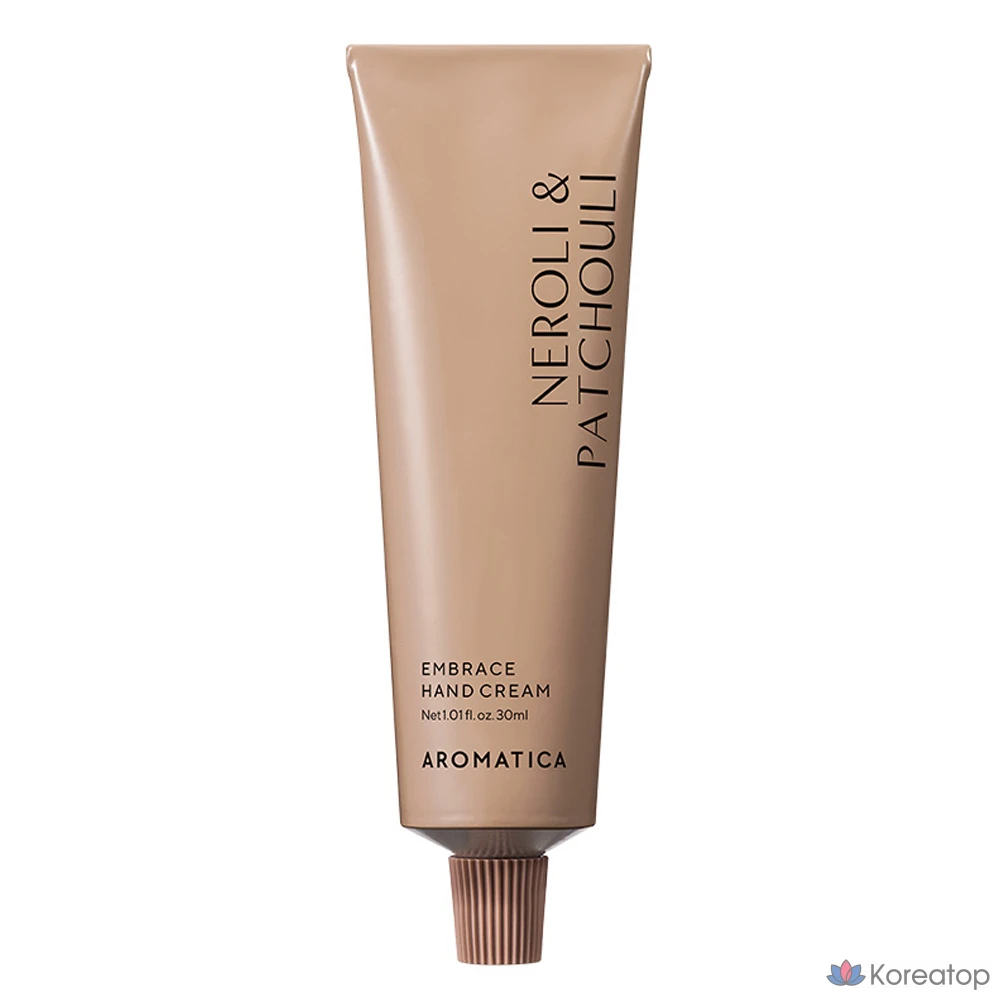 Крем для рук Aromatica Embrace с нероли и пачули, 1 шт., 30 мл