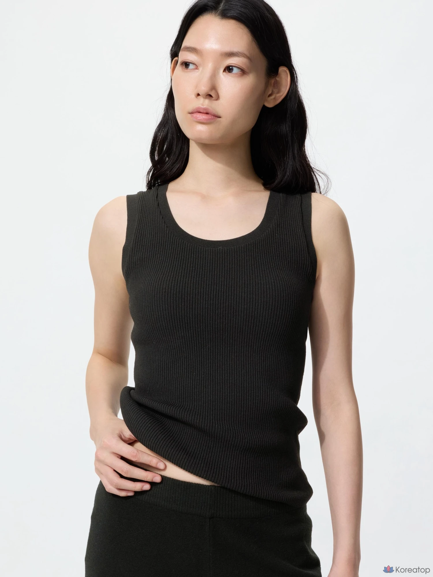 Бюстгальтер-топ Uniqlo Washable Knit Bra Top