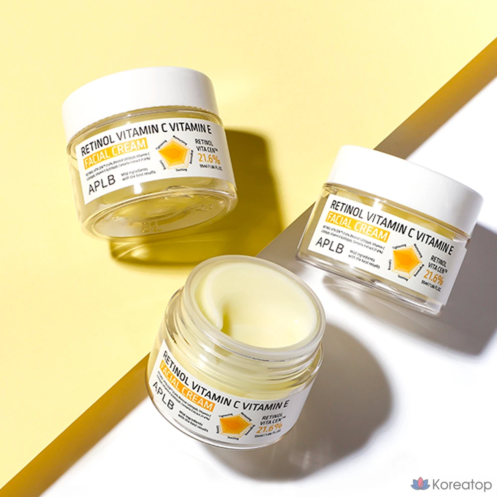 Крем для лица APLB Retinol Vitamin C Vitamin E Facial Cream, 55 мл, 1 шт.