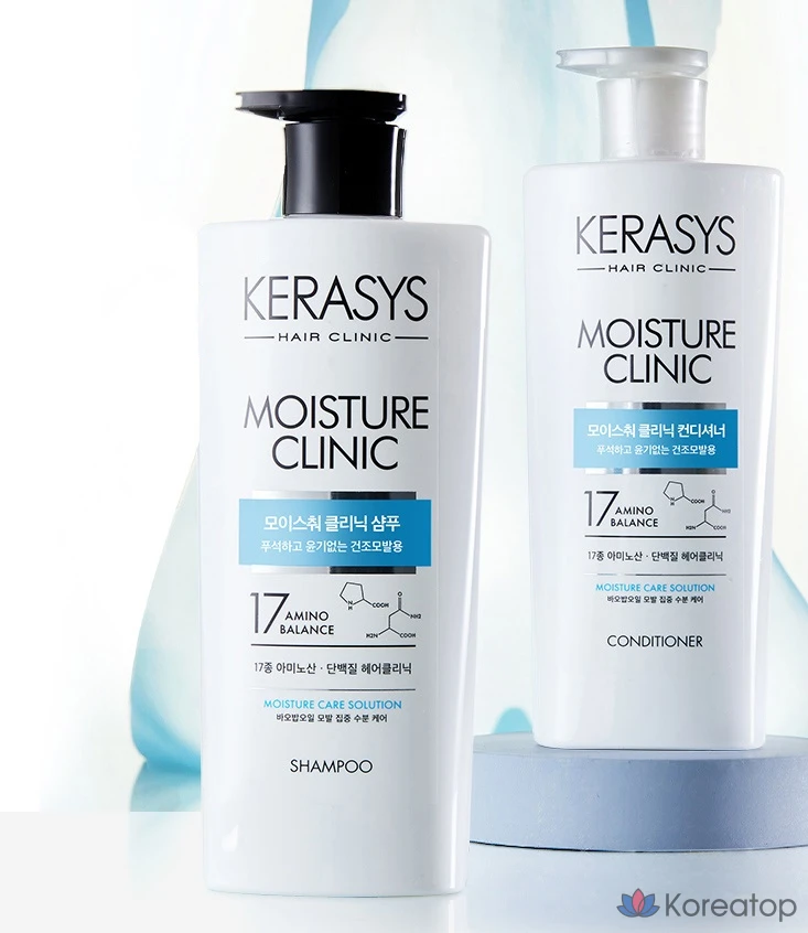 Увлажняющий протеиновый кондиционер KeraSys Moisture Clinic, 750 мл, 1 шт.