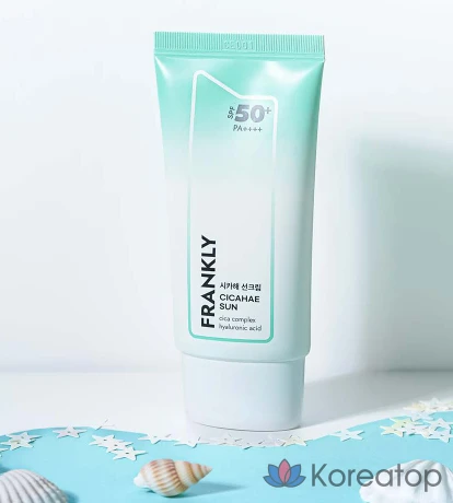 Солнцезащитный крем Frankly Cicahae SPF50+ PA++++, 1 шт., 50 мл