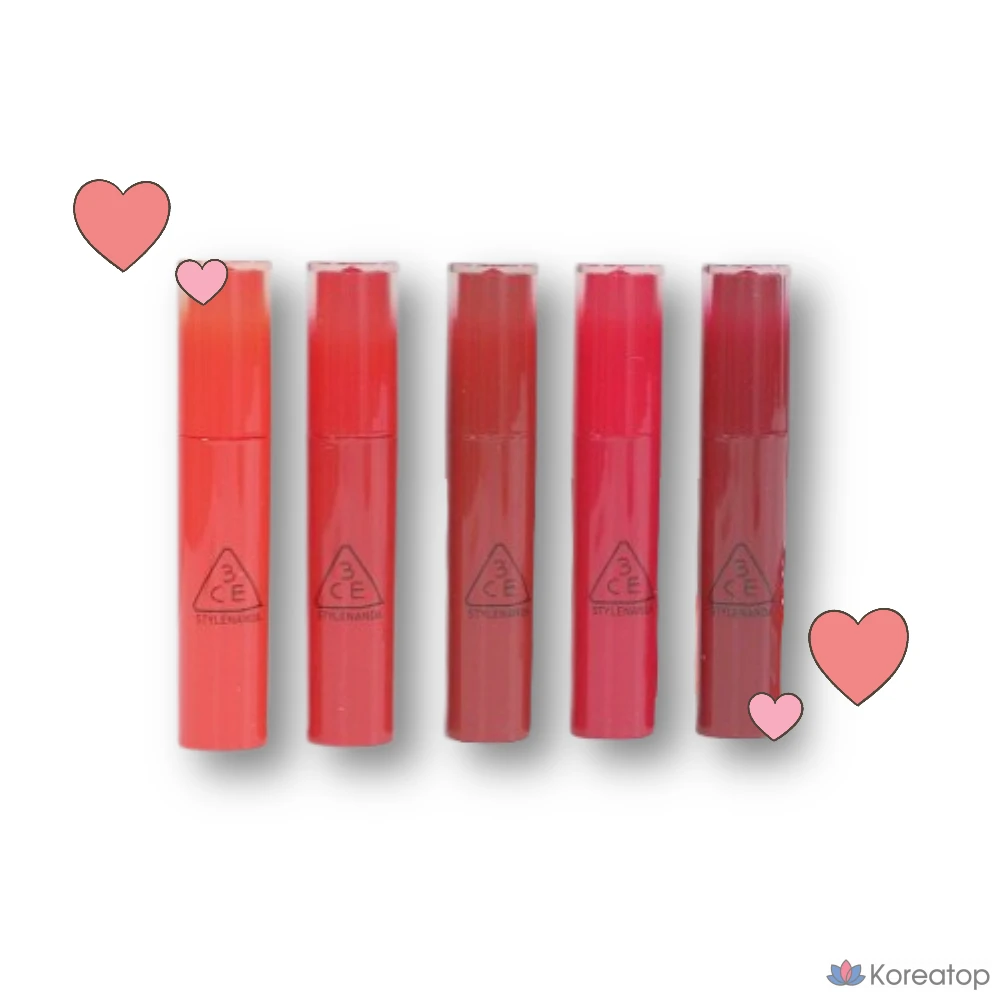 3CE Lazy Pop Lip Stain, 1 шт., 4,5 г, Spiced Up (Красная слива)