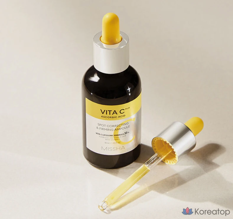 Missha Vita C Plus Blemish C Elasticity Ampoule 20ml + 15ml, 3 набора, фото 2