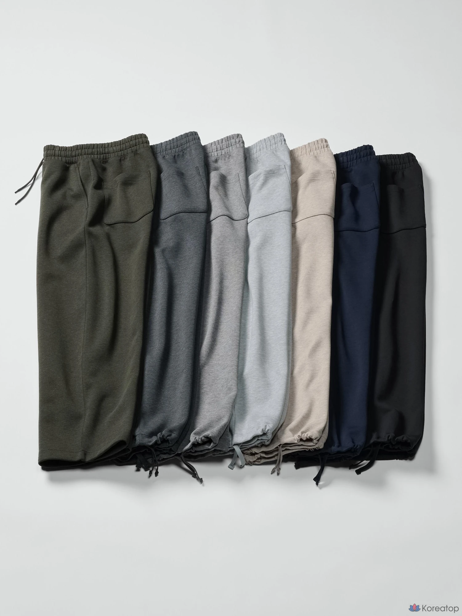 Брюки Uniqlo Sweat Wide Pants, длина ноги 70–76 см