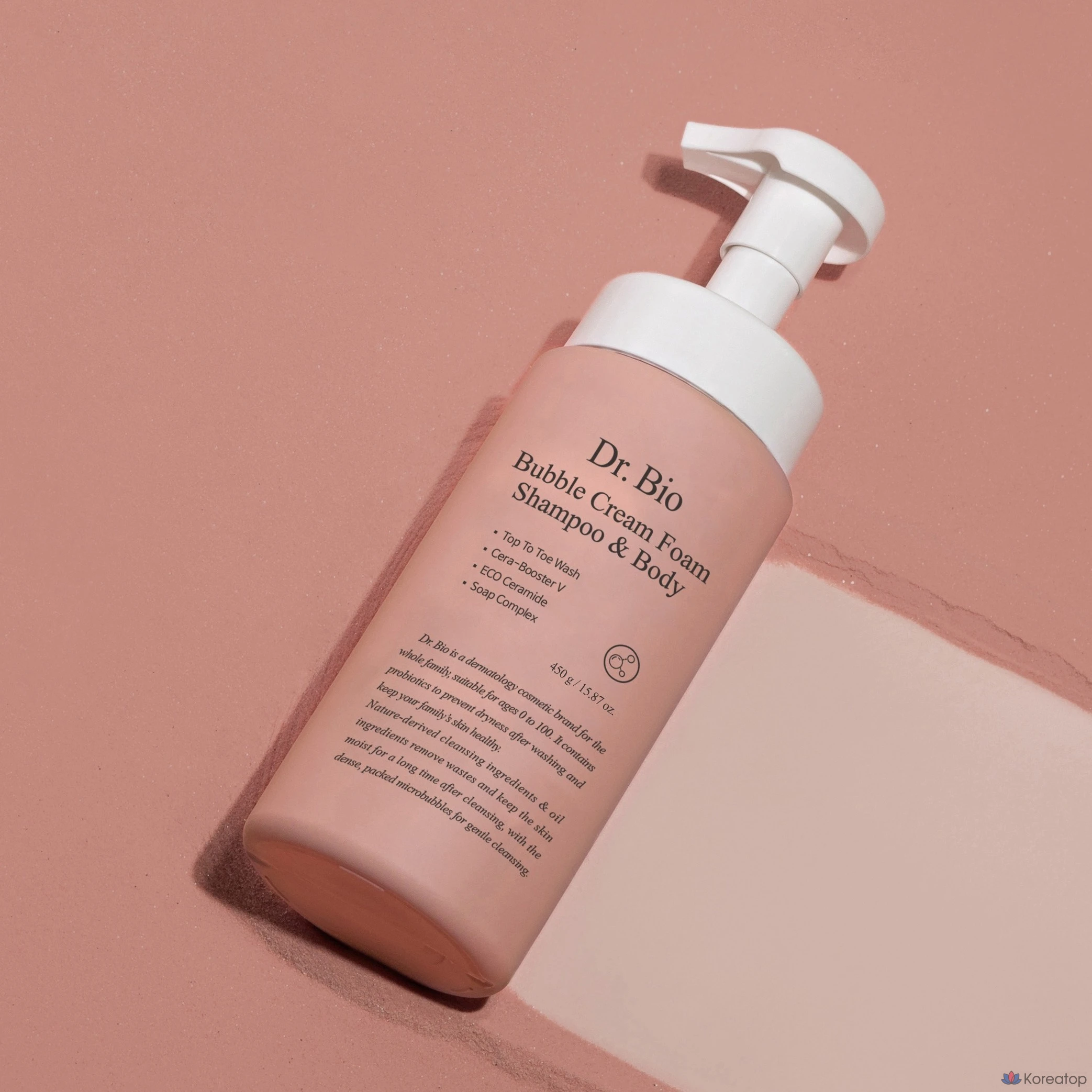 Шампунь и гель для душа Dr. Bio Bubble Cream Foam, 450 мл, 1 шт.