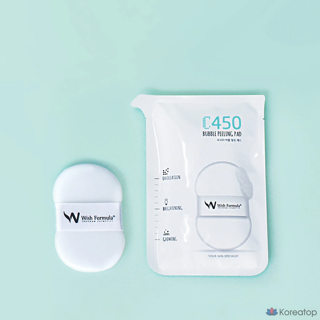 Отшелушивающие подушечки Wish Formula C200 Bubble Peeling Pad, 4 шт., 1 шт., фото 8