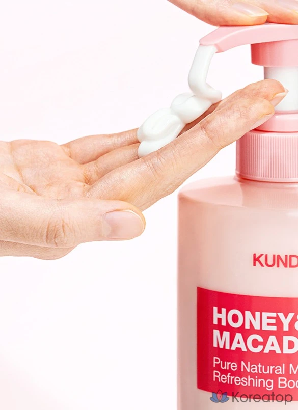 Детская присыпка для тела Kundal Honey &amp; Macadamia Pure Body Lotion, 500 мл, 1 шт.