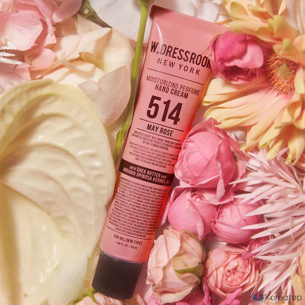 Парфюмированный крем для рук W.Dressroom 514 «Майская роза», 50 мл, 1 шт.