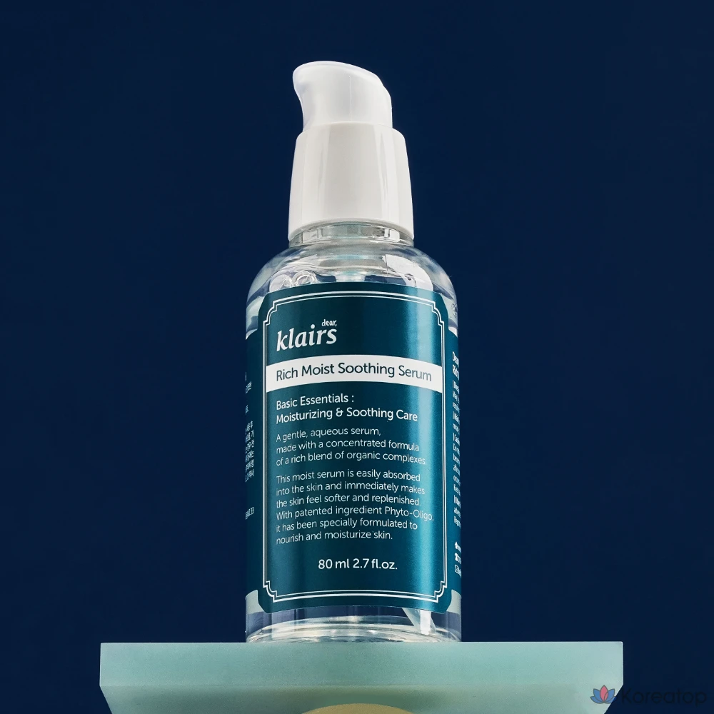 Увлажняющая успокаивающая сыворотка Dear, Klairs Rich Moist, 80 мл, 1 шт.