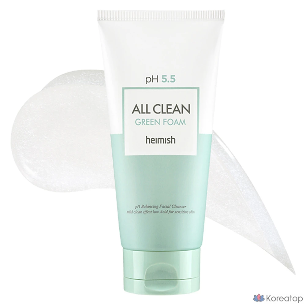 Пена для умывания Heimish All Clean Green Foam, 150 г, 1 упаковка