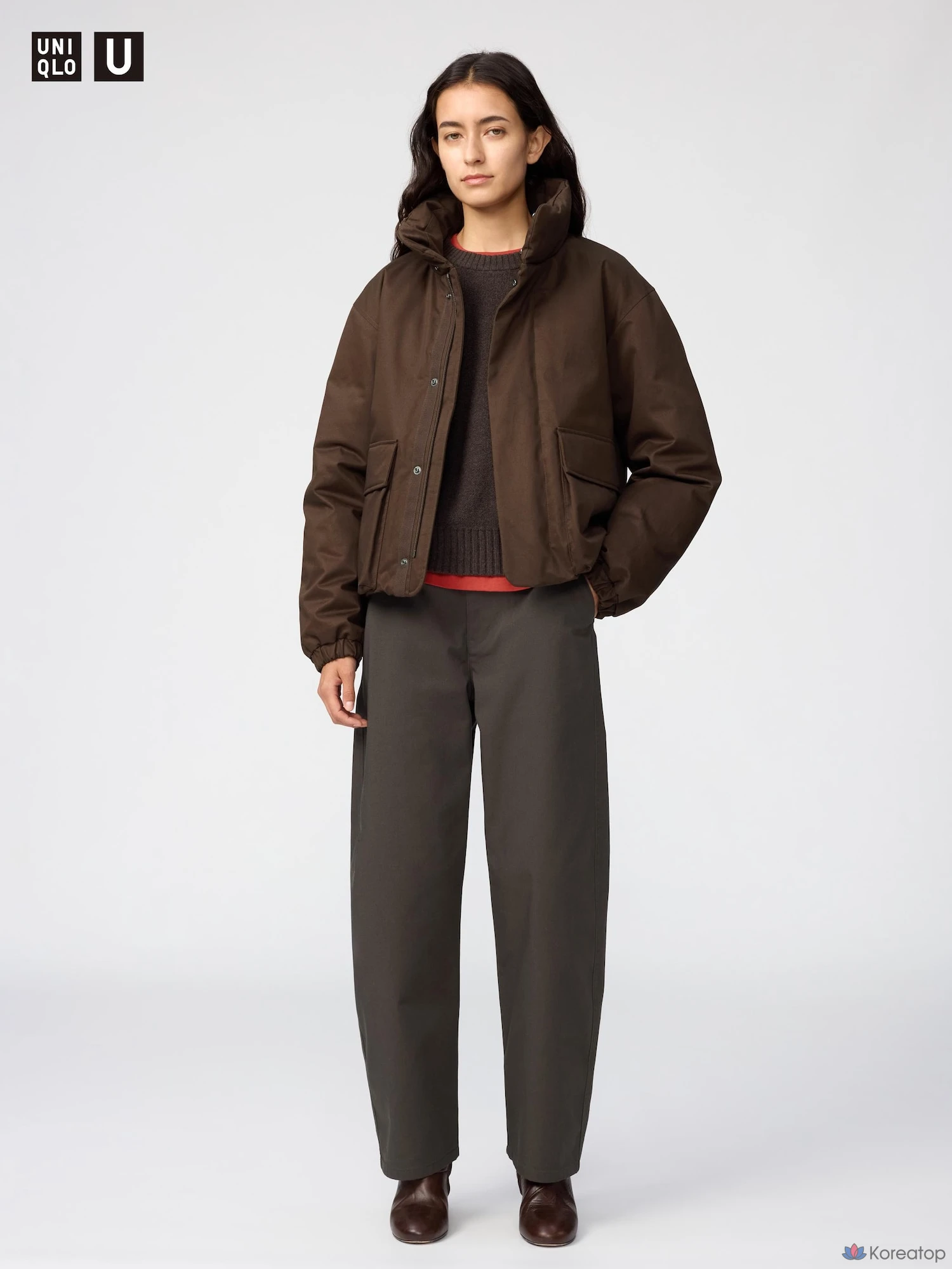Брюки Uniqlo Chino Wide Pants