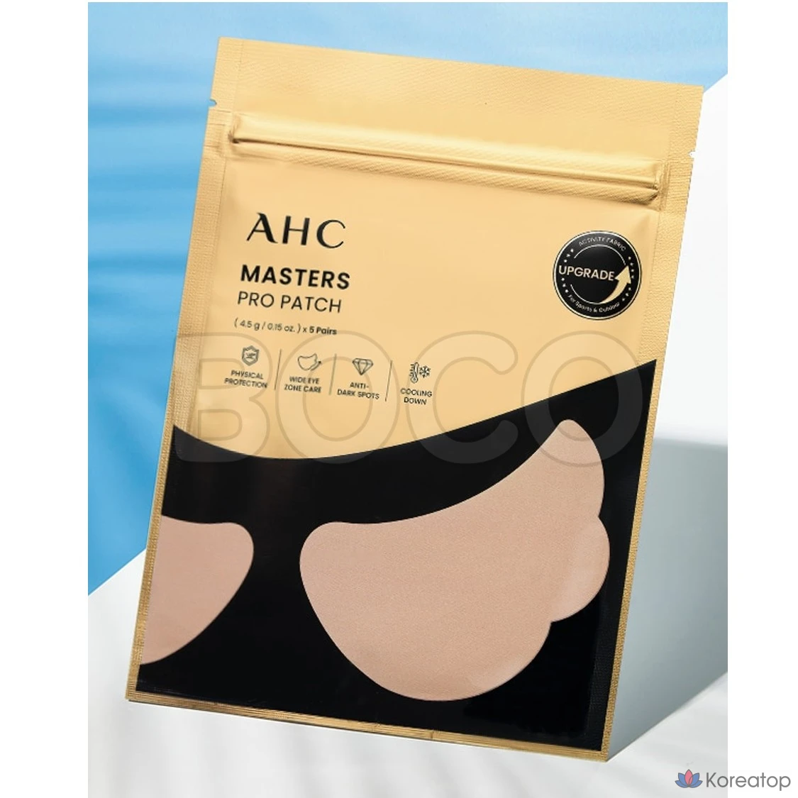 Солнцезащитные накладки для гольфа AHC Masters, упаковка из 15 штук, UV Patch