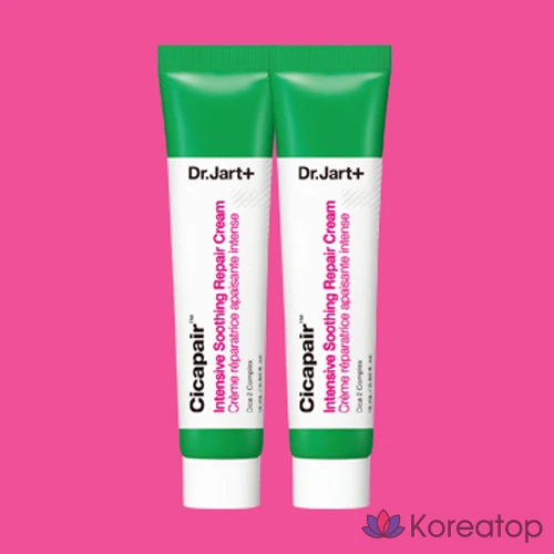 Интенсивный успокаивающий восстанавливающий крем Dr. Jart+ Cicapair, 50 мл + 15 мл, 2 шт., 1 набор
