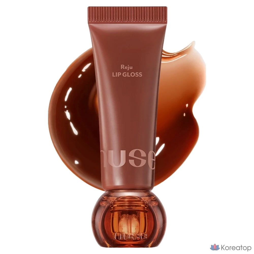 Блеск для губ Nuse Reju, 1 шт., оттенок 06 Pepti Coco