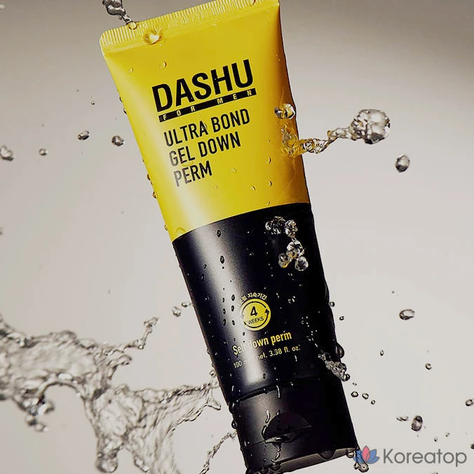 Dashu For Men Ultra Bond Gel Down Perm Set для укрепления волос, 150 мл, 1 шт., фото 8