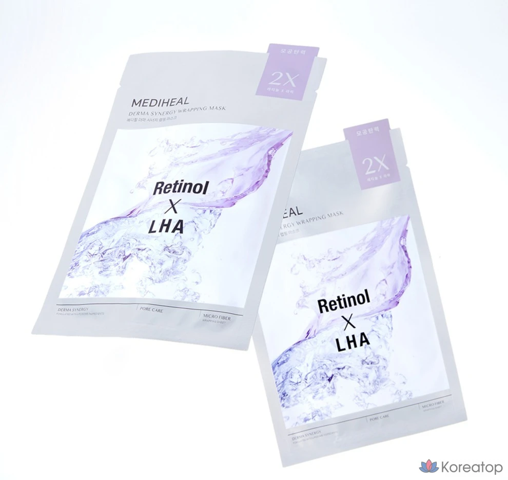 Обертывающая маска Medihill Derma Synergy для придания эластичности порам, 10 штук, 4 штуки, фото 7