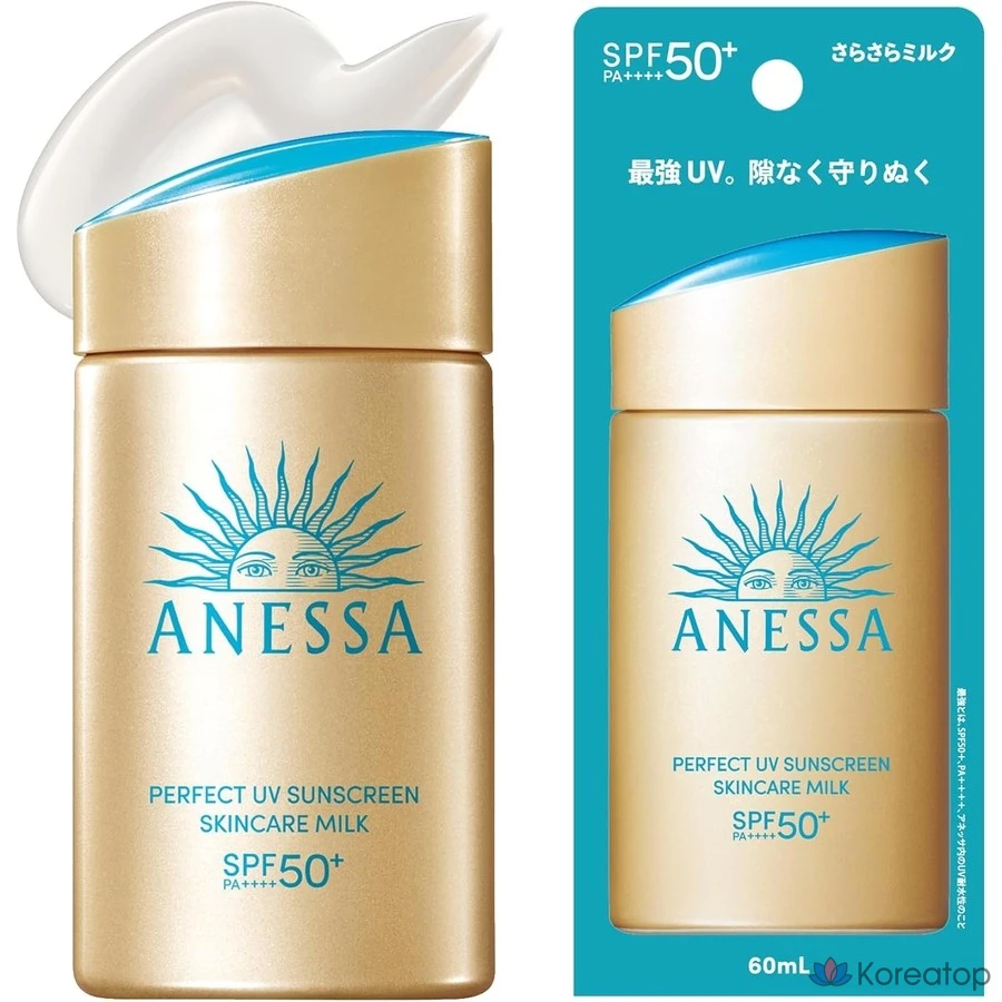 Солнцезащитное молочко Anessa SPF50+ PA++++, по меню, 1