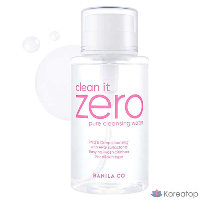 Очищающая вода Vanillaco Clean It Zero Pure, 310 мл, 1 шт.