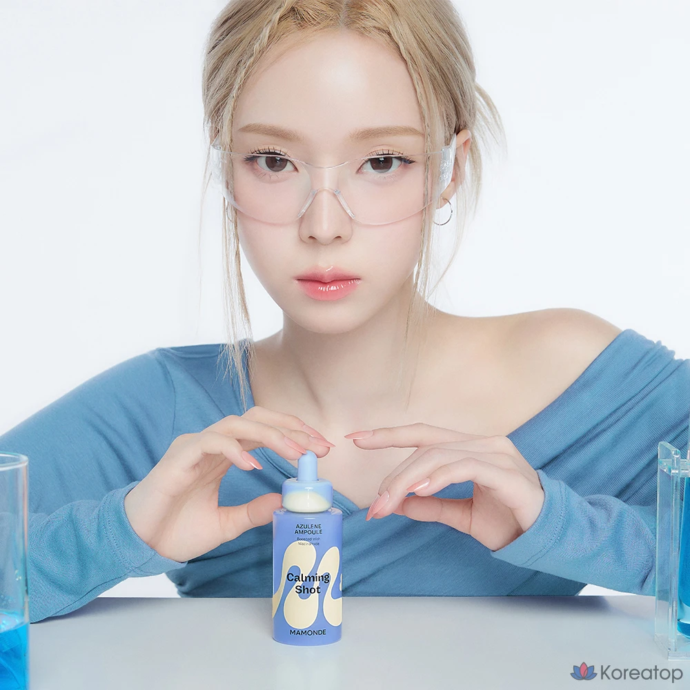 Успокаивающая ампула Mamonde Calming Shot Azulene Trace Moisture Ampoule, 50 мл, 1 шт.