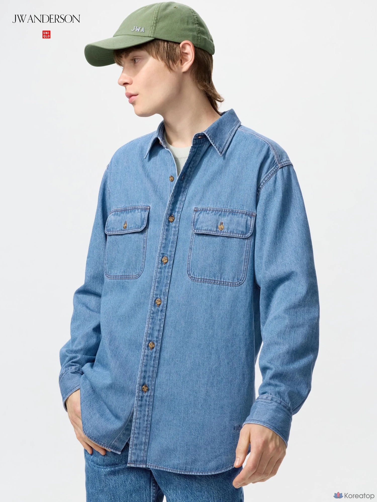 Джинсовая рубашка Uniqlo Denim Shirt