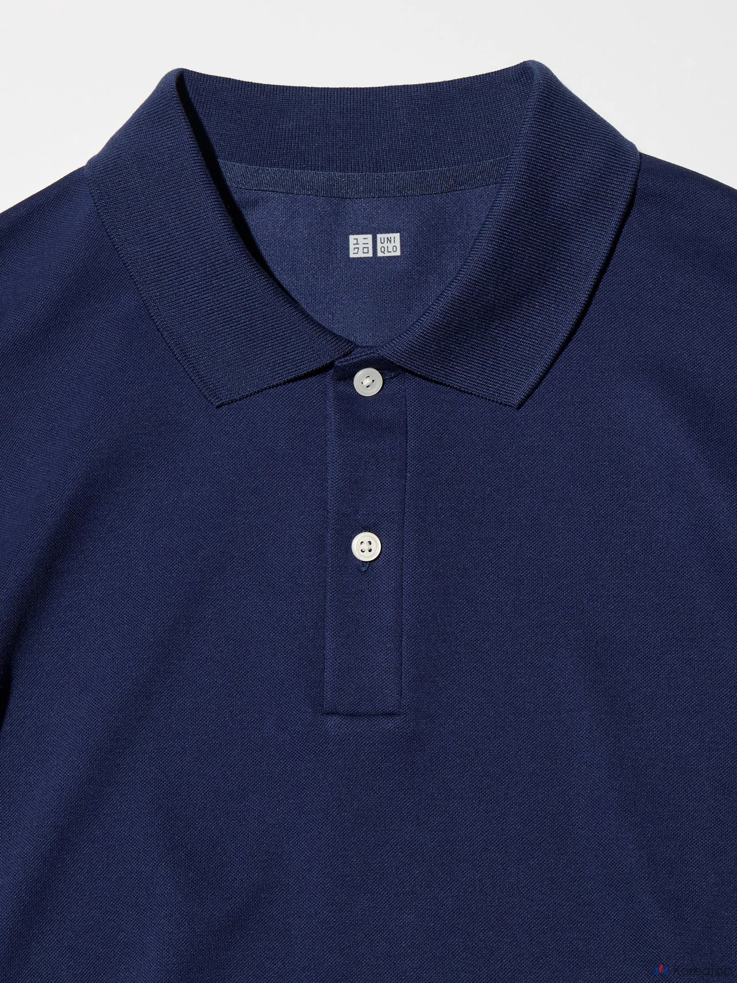Рубашка поло Uniqlo AIRism Cotton Pique Polo Shirt (Short Sleeve)