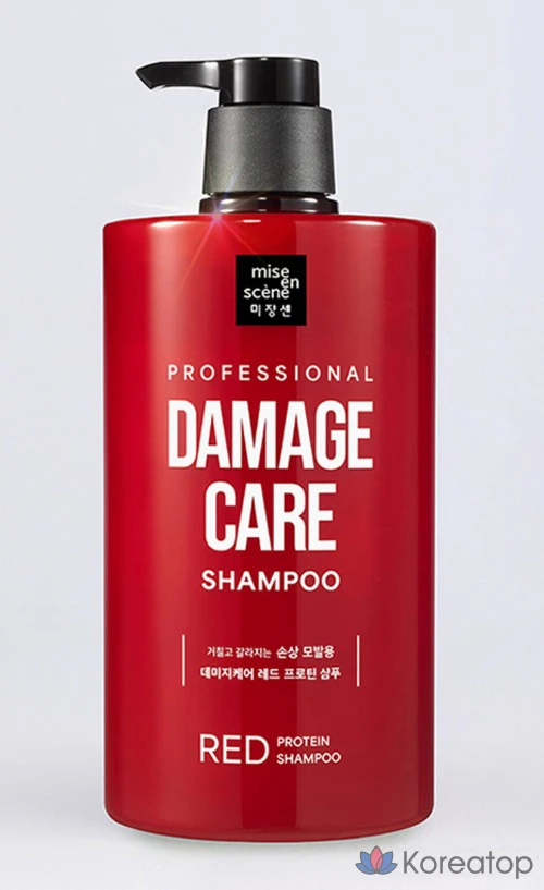 Мизансцена Damage Care Rose Protein Shampoo, 1л, 1 шт., фото 4