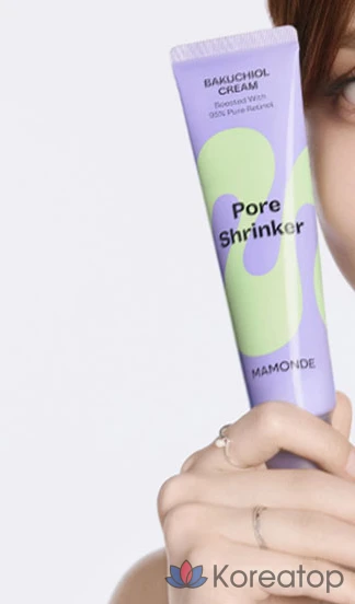 Набор из 2 ампул тоника Mamonde Pore Shrinker Bakuchiol Cream + Retinol, 60 мл, 1 шт.