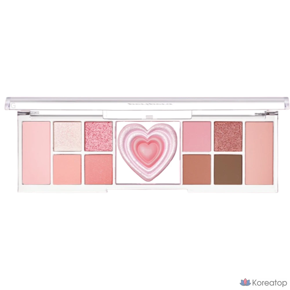 Палитра теней Peripera Alltake Mood Like Palette, 01 Prestige Pink (Peritage), 1 шт.