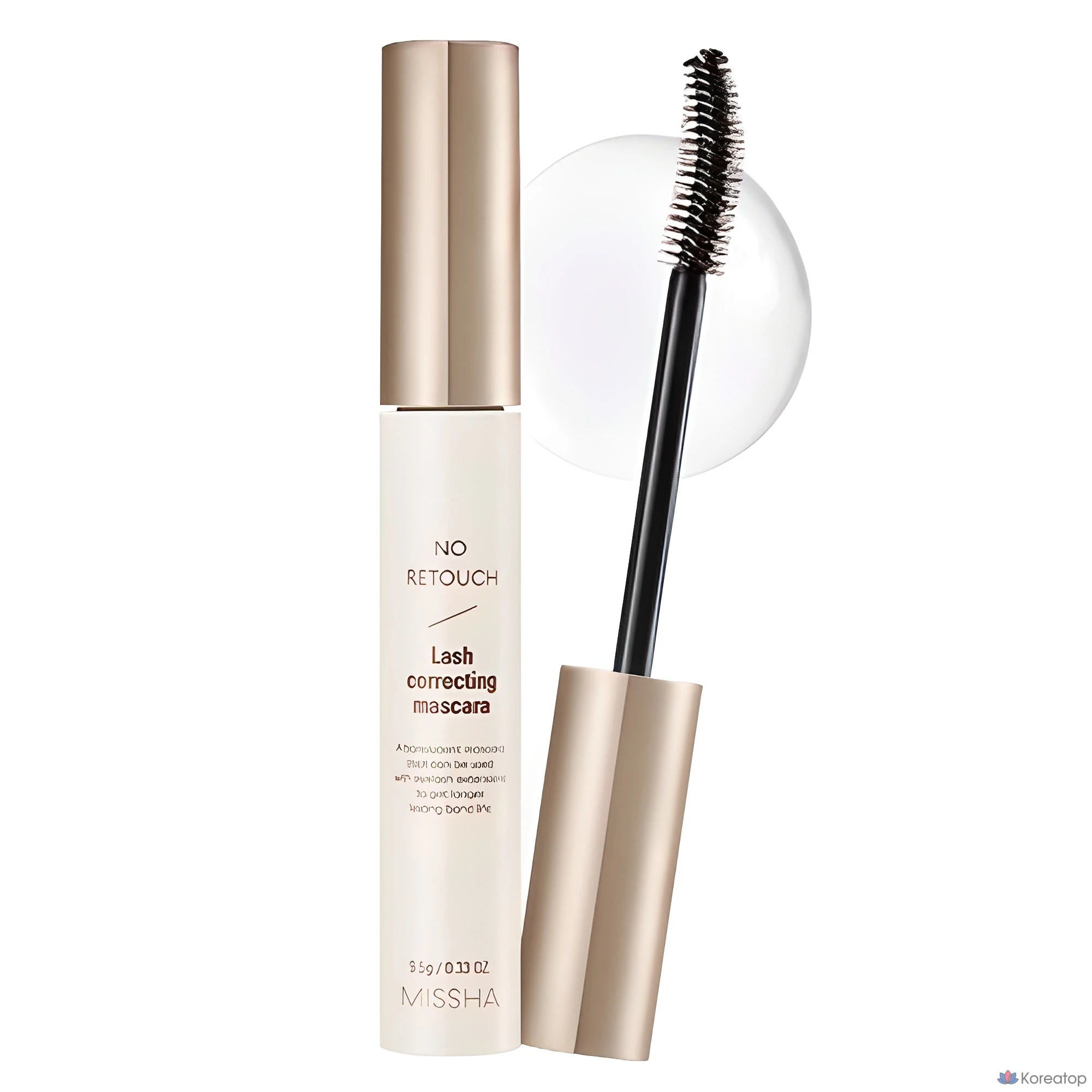 Корректирующая тушь для ресниц Missha No Retouch, 9,5 г, прозрачная, 1 шт.
