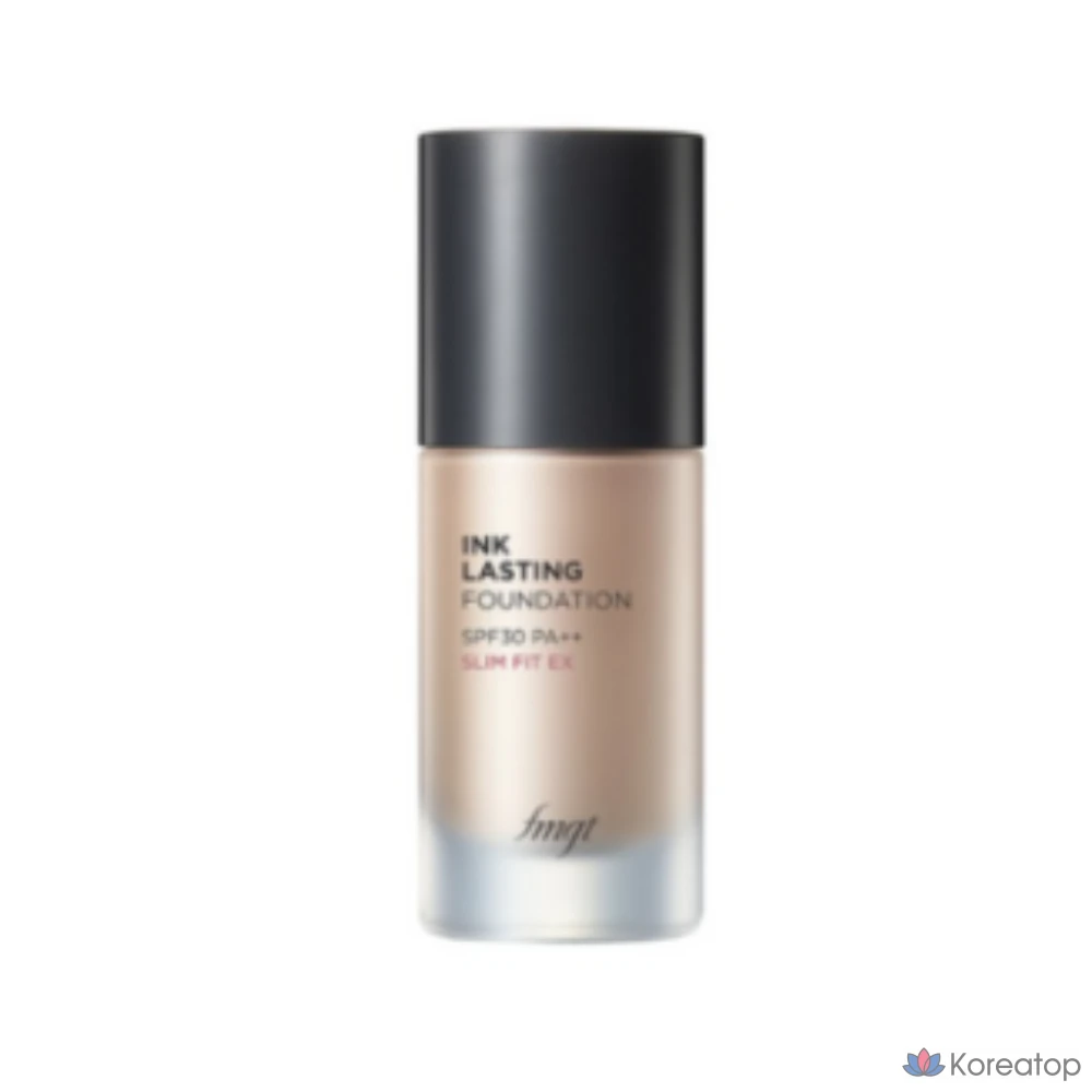 Тональный крем The Face Shop Ink Lasting Foundation Slim Fit EX, 30 мл, 1 шт., 203V БЕЖЕВЫЙ Натуральный бежевый
