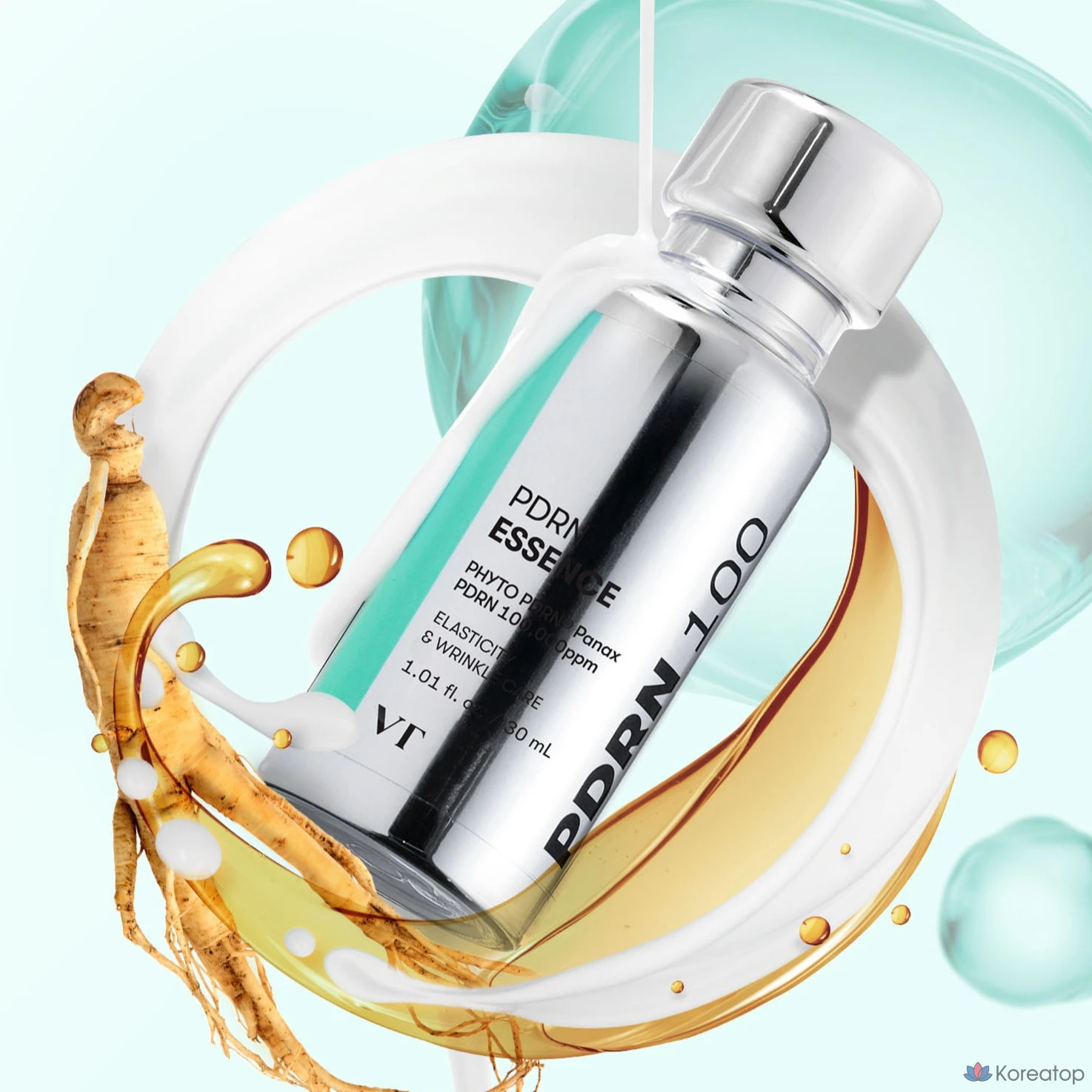 Эссенция VT Cosmetic PDRN 100 30 мл + стик-пакет Riddle Shot 2 мл, набор 10 пенсов, 2 набора, фото 3