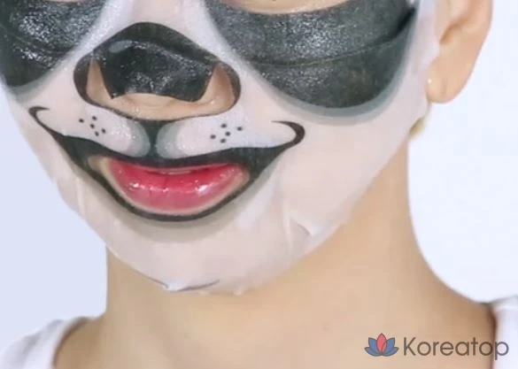 Набор масок с изображением панды Epielle, 1 упаковка, 48 штук., фото 2