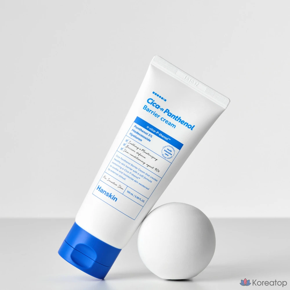 Крем для защиты кожи HANSKIN Cica Panthenol Barrier Cream, 100 мл, 1 шт.