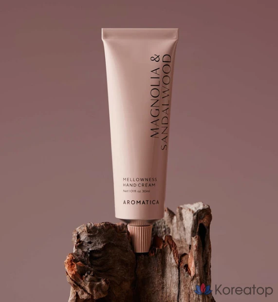 Крем для рук Aromatica Melonies с магнолией и сандаловым деревом, 30 мл, 1 шт.