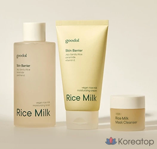 Увлажняющий крем Goodal на основе рисового молока, 70 мл, 1 шт.