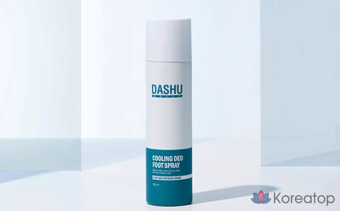 Охлаждающий дезодорант-спрей для ног DASHU Daily Cooling Deo Foot Spray, 1 шт.