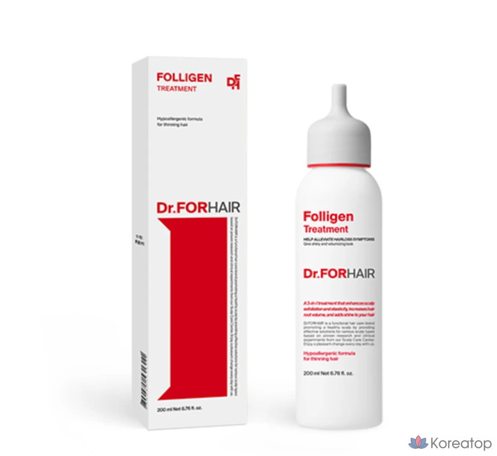 Средство для ухода за волосами Dr. For Hair Foligen, 200 мл, 1 шт.