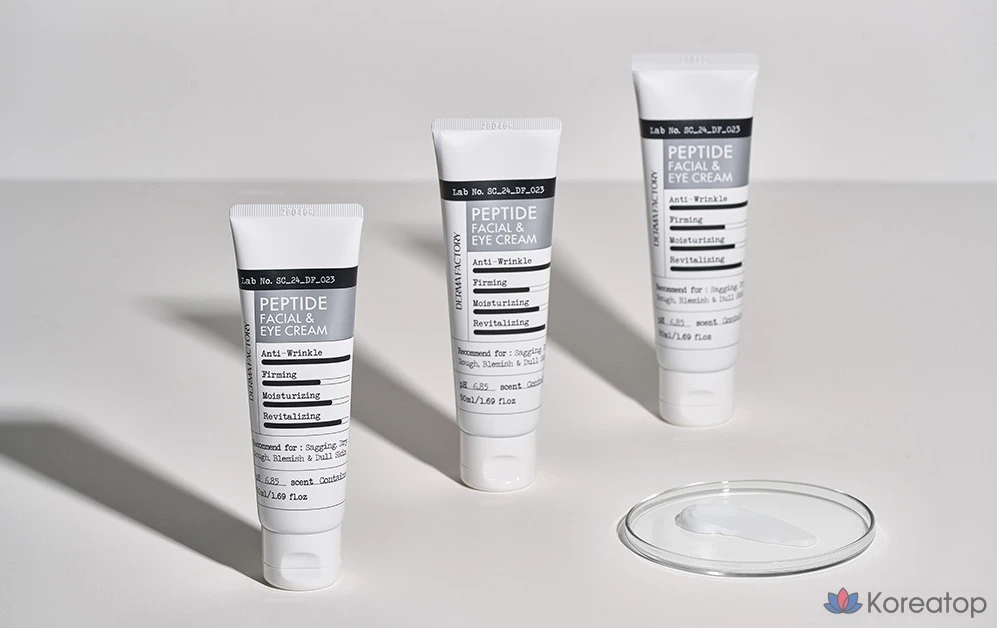 Пептидный крем для лица и глаз Derma Factory, 50 мл, 1 шт., фото 3