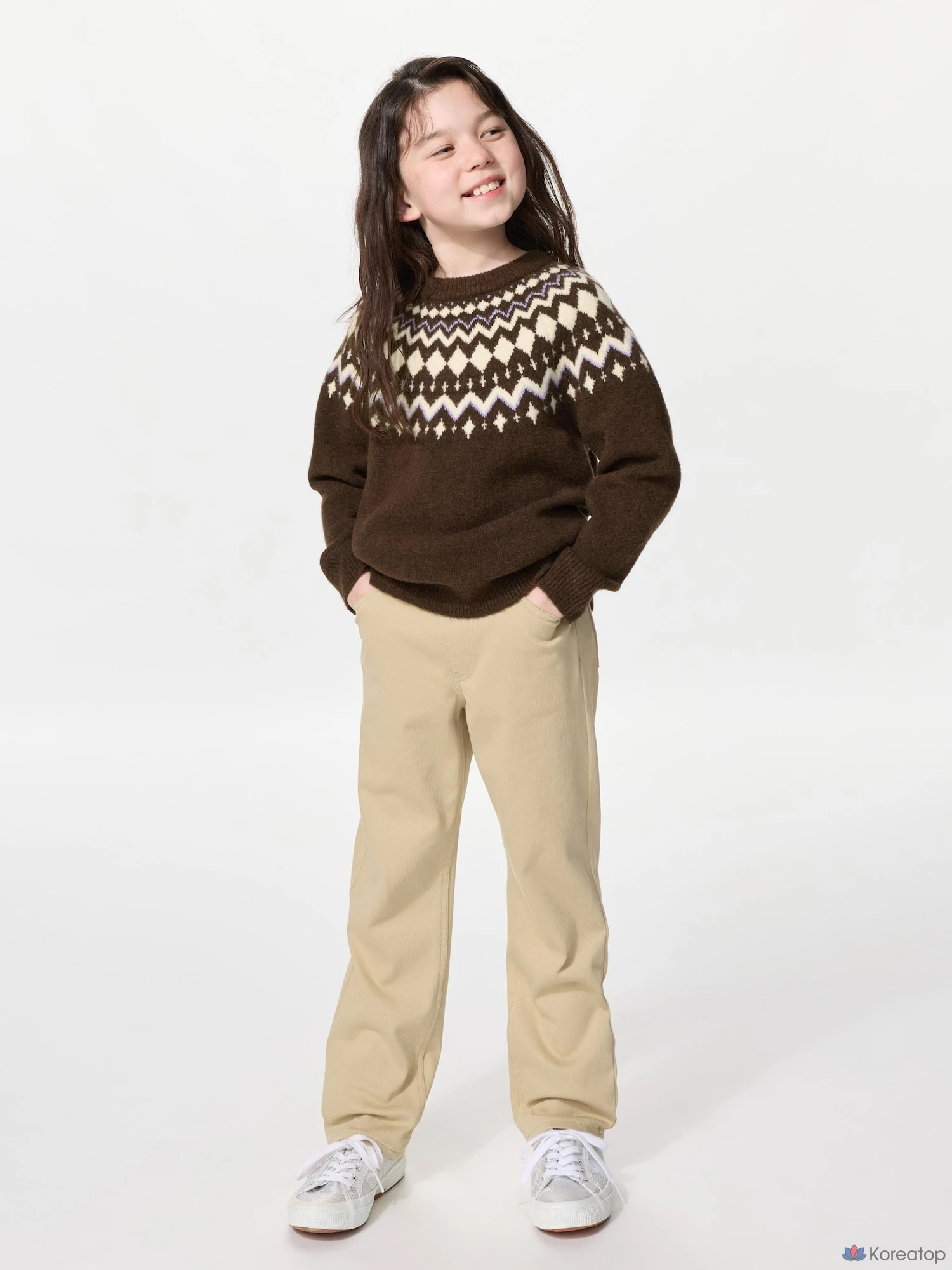 Джинсы детские Uniqlo Jersey Regular Fit Color Jeans