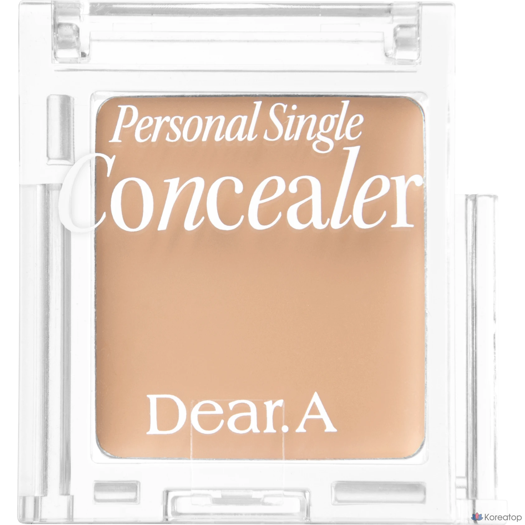 Dear.A Personal Single Concealer (Duo Set) Dear.A Concealer Concealer Palette Skin Tone Coverage Adhesion, 1 ea, No. 3 Matte Beige
