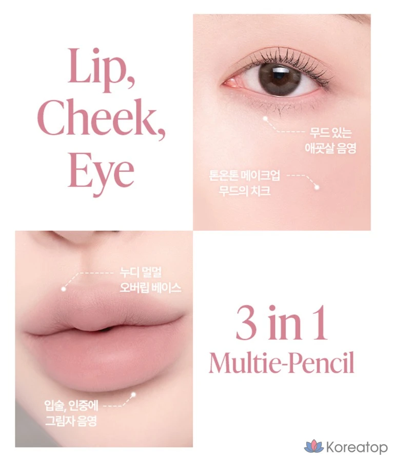 Карандаш для губ BANILA CO Smudging Lip Pencil, оттенок BE05 Pale Nude, 0.8 г, 1 шт., фото 5