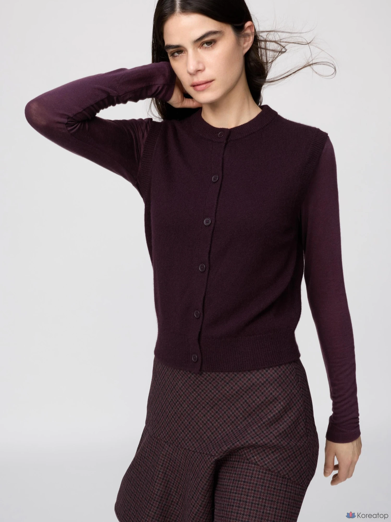 Футболка Uniqlo HEATTECH Cashmere Blend Crew Neck Long Sleeve Extra Warm