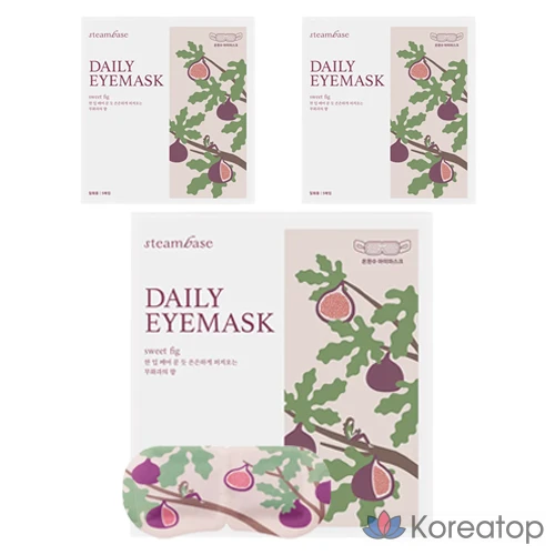 Маска для глаз с экстрактом инжира, 3 шт., 5 листов