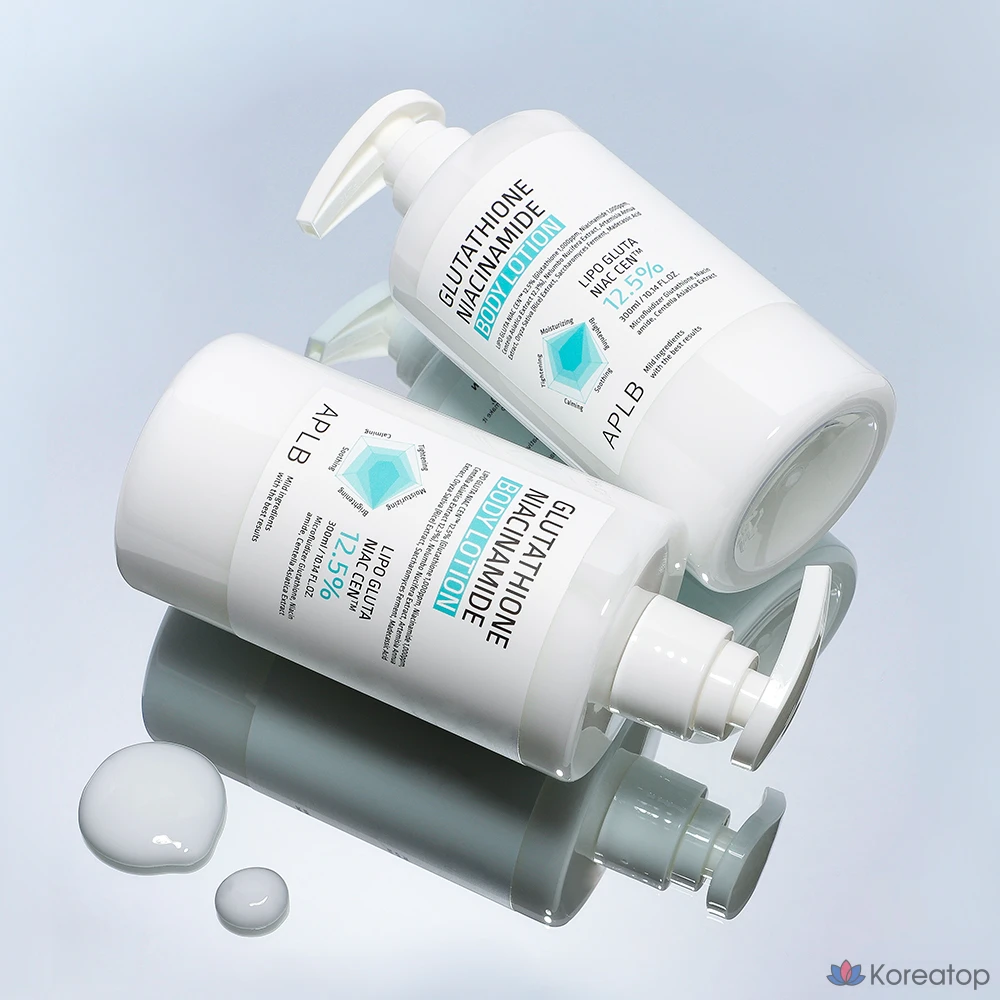 Лосьон для тела APLB Glutathione Niacinamide Body Lotion, 300 мл, 1 шт.