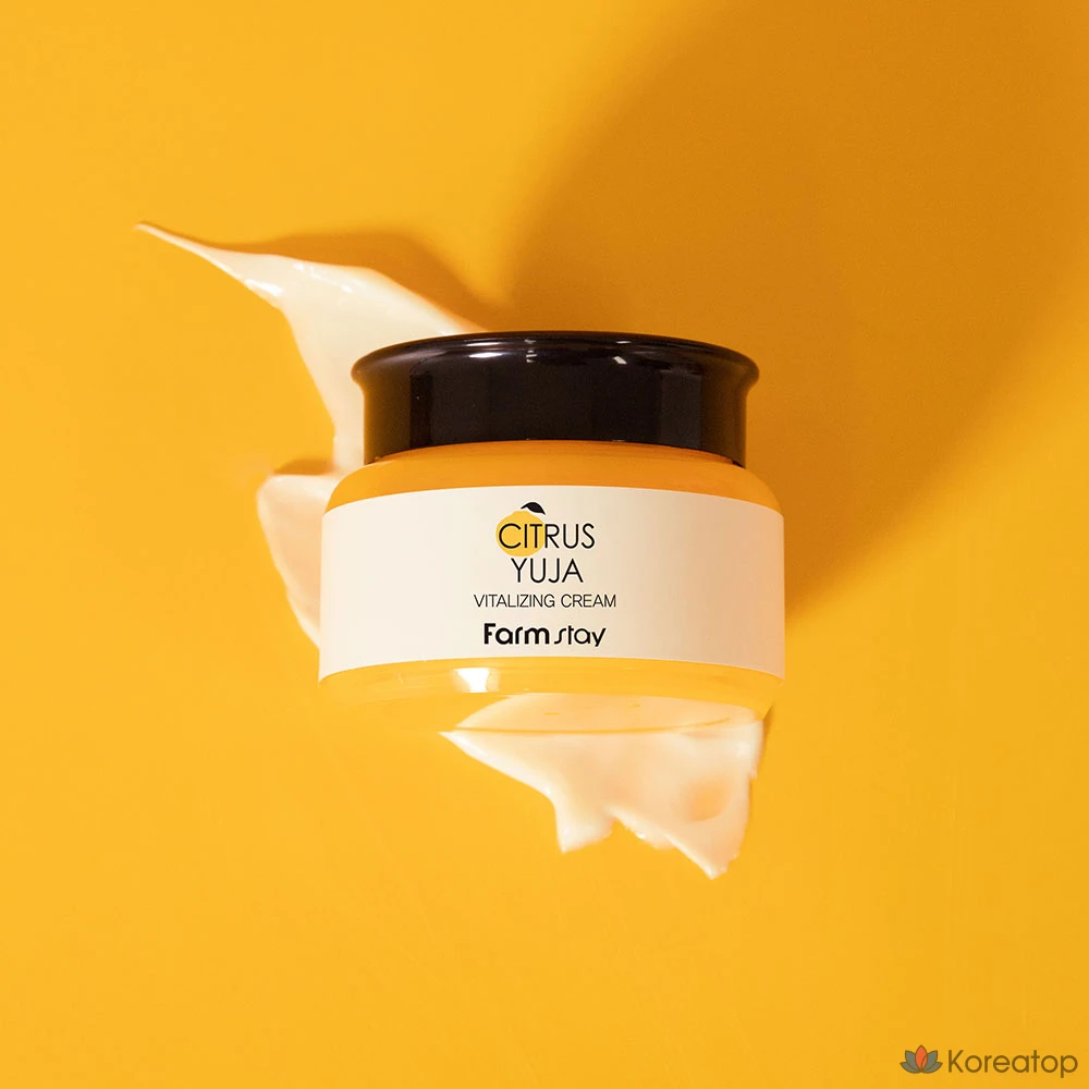 Крем для лица FarmStay Citrus Yuzu Vitalizing Cream, 100 г, 1 шт.