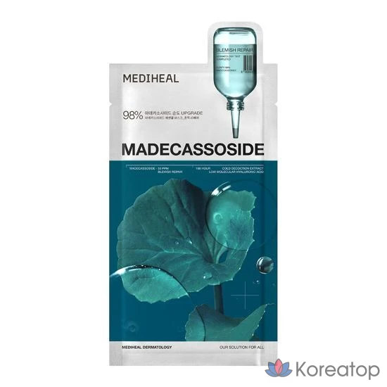 Маска для лица Mediheal Madecassoside Essential Mask, 1 упаковка, 1 штука
