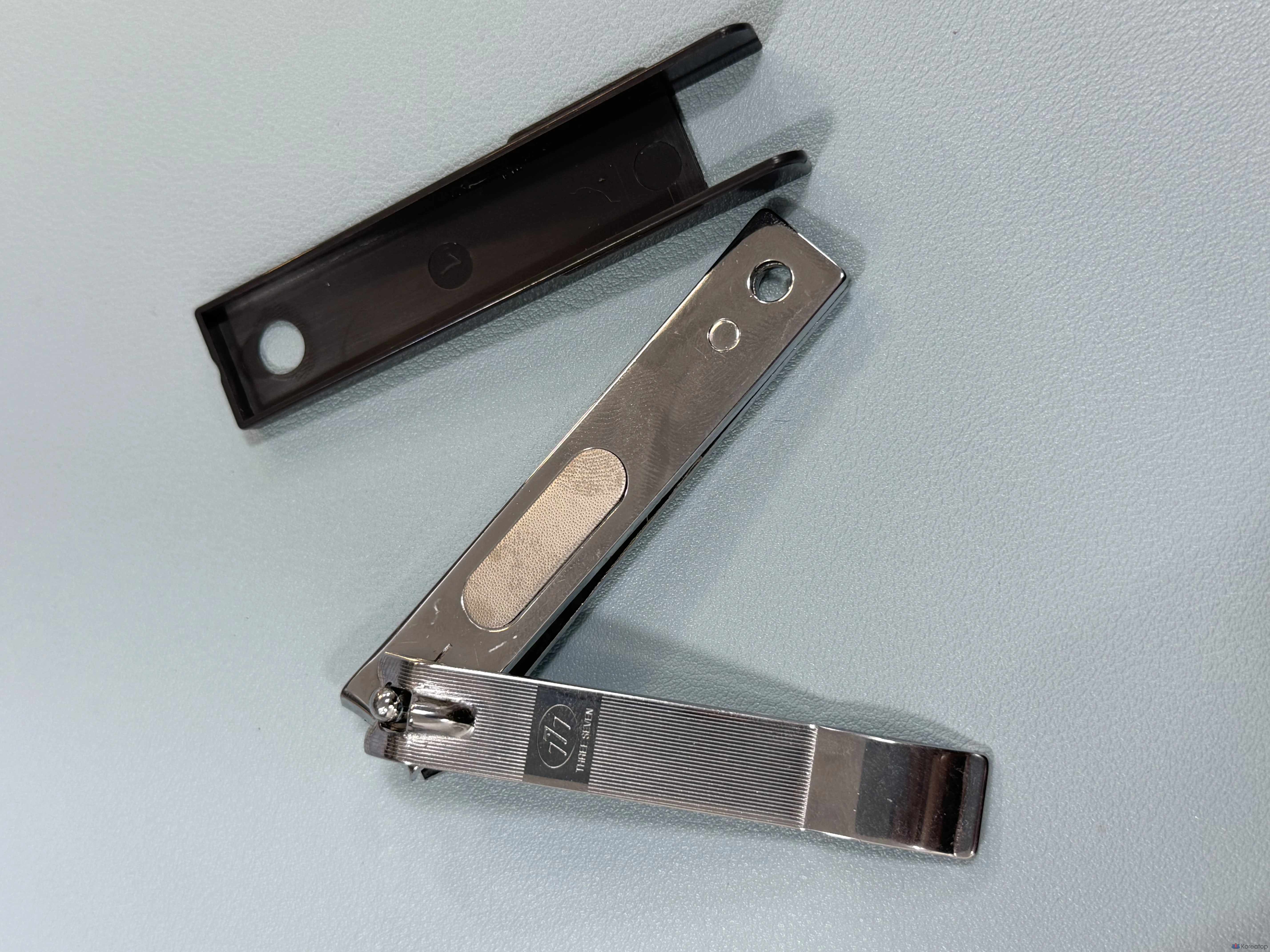 Набор для ухода Three Seven 777 Premium Toenail Clipper, серебристый, 1 шт., фото 7