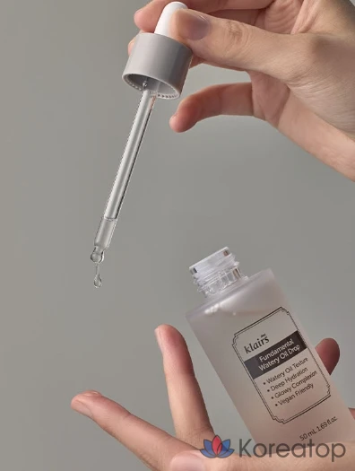 Увлажняющая ампула Dear, Klairs Fundamental Watery Oil Drop, 50 мл, 1 шт.
