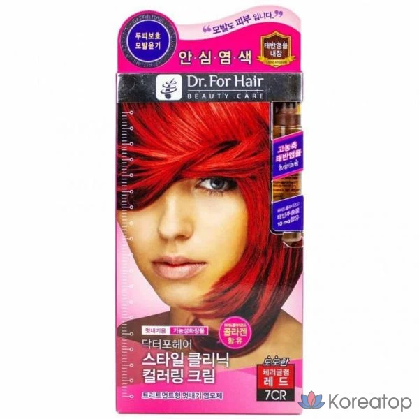 Краска для волос Theoncell Satch Fashion Dye (вишневый цвет), 1 шт.