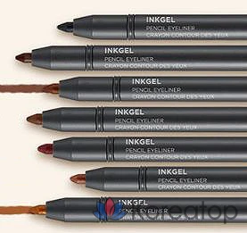 Гелевый карандаш для глаз The Face Shop Ink Gel Pencil Liner, 0.5g, оттенок 03 Seattle Brown, 1 шт., фото 2